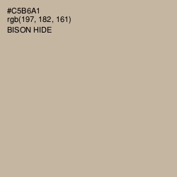 #C5B6A1 - Bison Hide Color Image